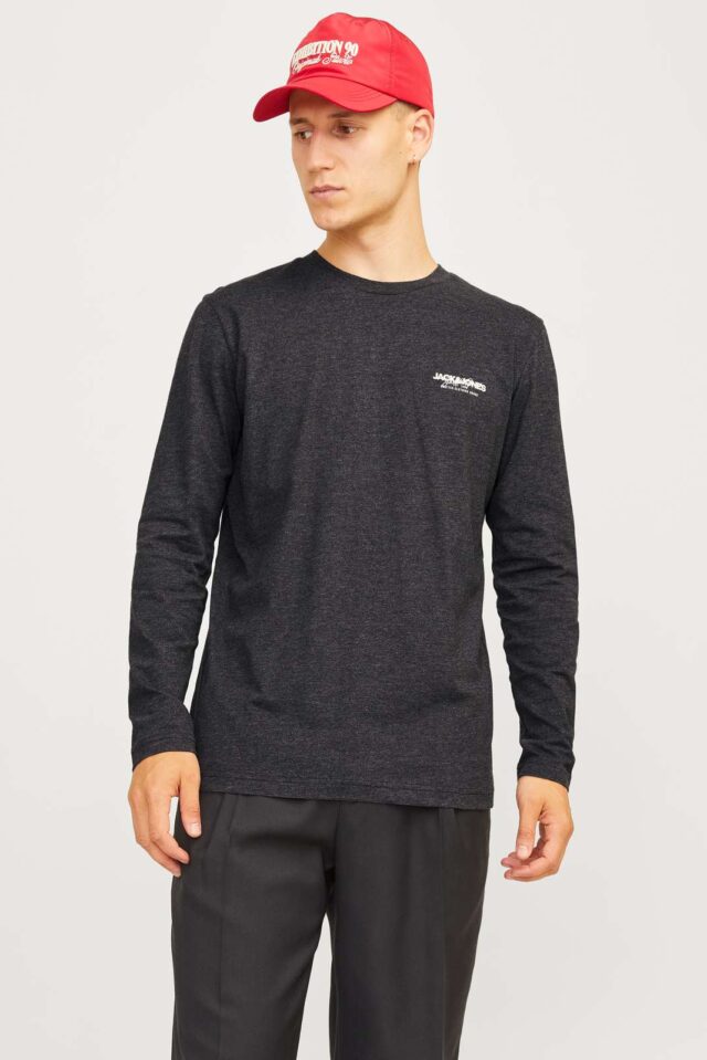 JJALVIS TEE LS CREW NECK