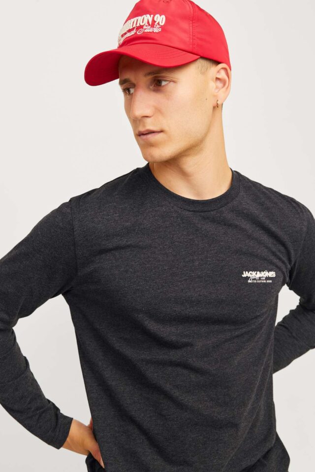 JJALVIS TEE LS CREW NECK