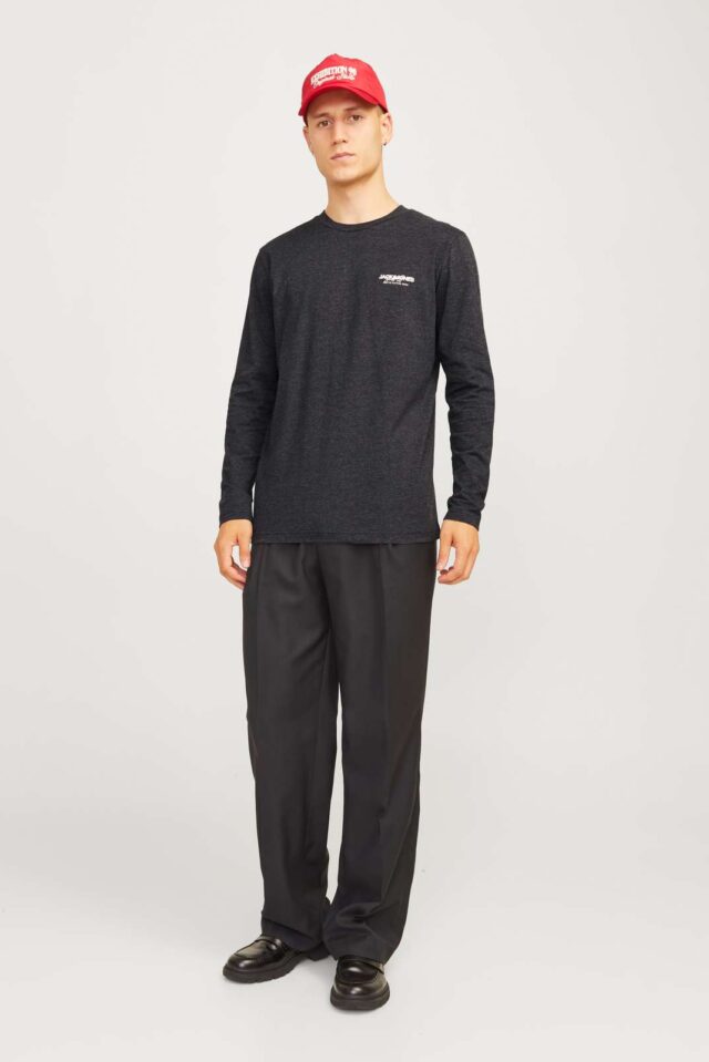 JJALVIS TEE LS CREW NECK
