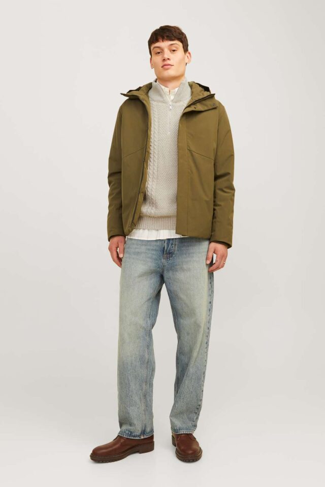 JJCRAIG KNIT HALF ZIP