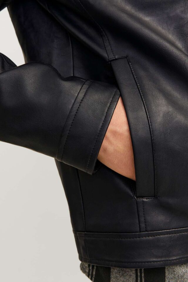 JJEDYLAN CLEAN PU JACKET NOOS