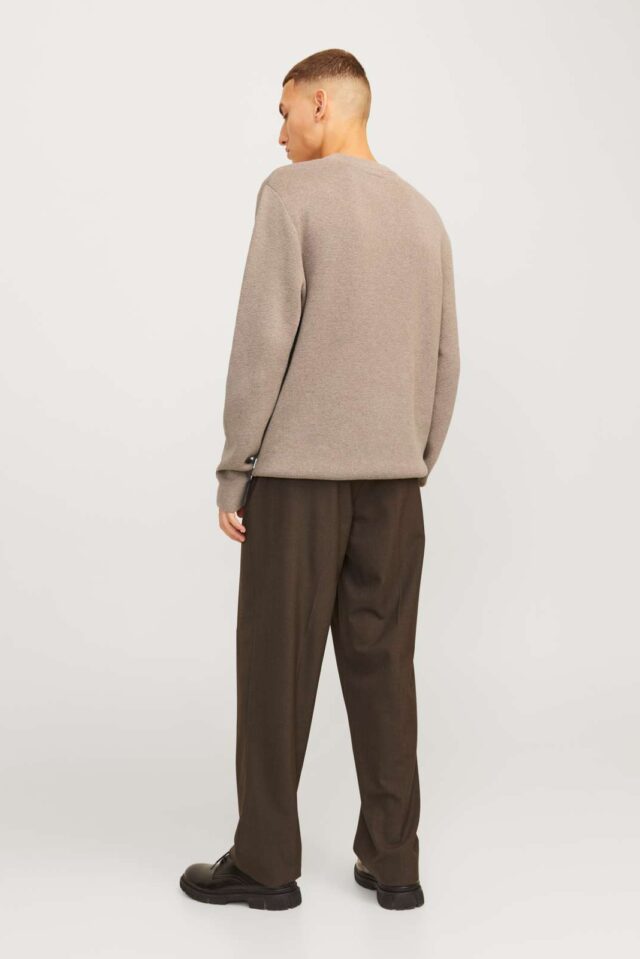 JPRBLAMILANO STITCH KNIT CREW NECK SN