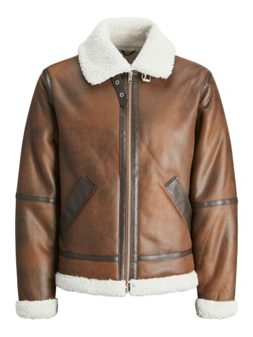 JORCOLE AVIATOR JACKET Chocolate Brown