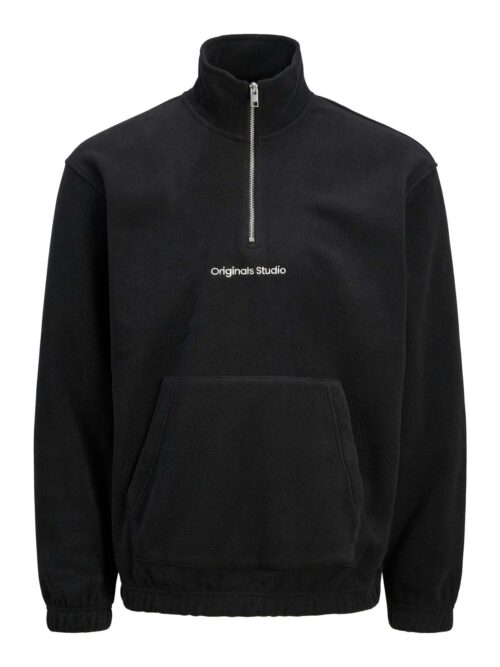 JORVESTERBRO FLEECE QUARTER ZIP NOOS Black
