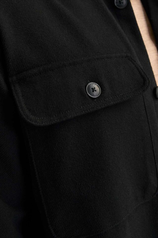 JPRRAYMOND MELANGE SOLID LS OVERSHIRT SN