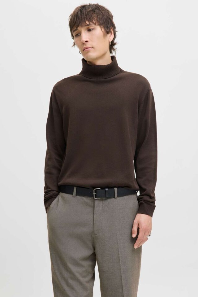 JJEBASIC KNIT ROLL NECK NOOS