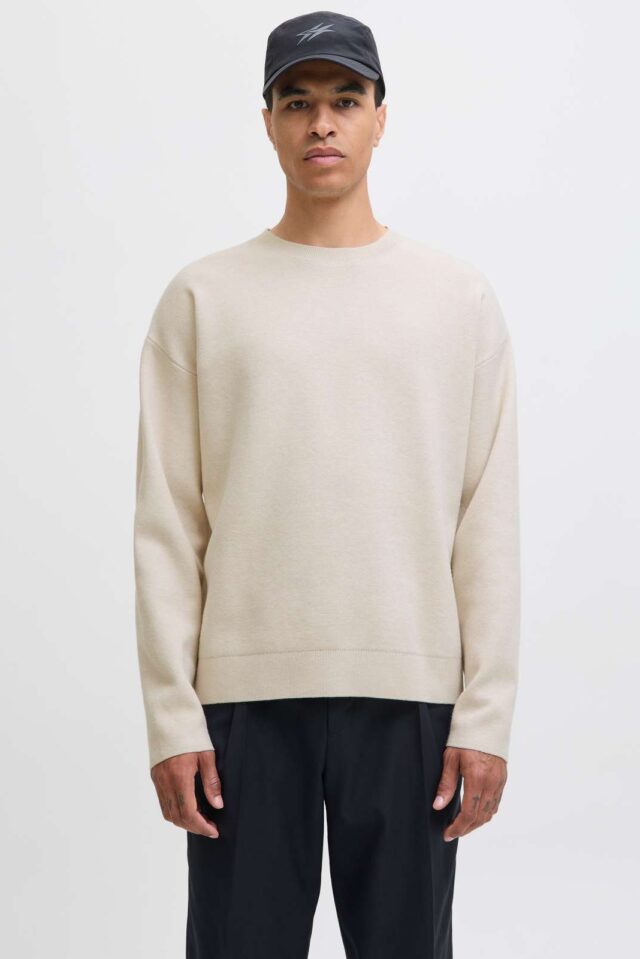 JPRBLABRADFORT KNIT CREW NECK