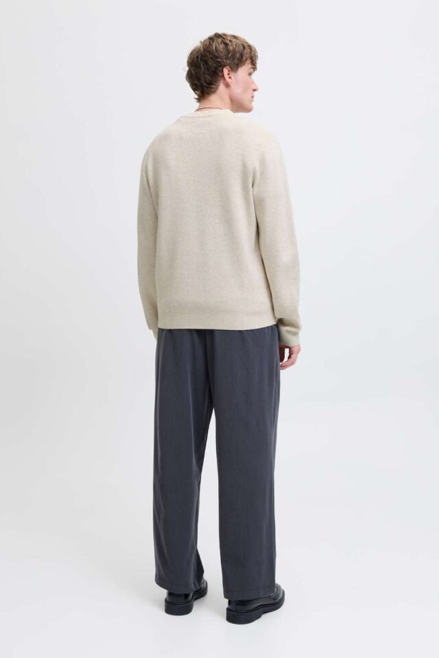 JPRBLAMILANO STITCH KNIT CREW NECK SN