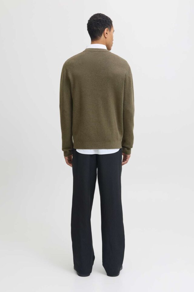 JPRBLAMILANO STITCH KNIT CREW NECK SN