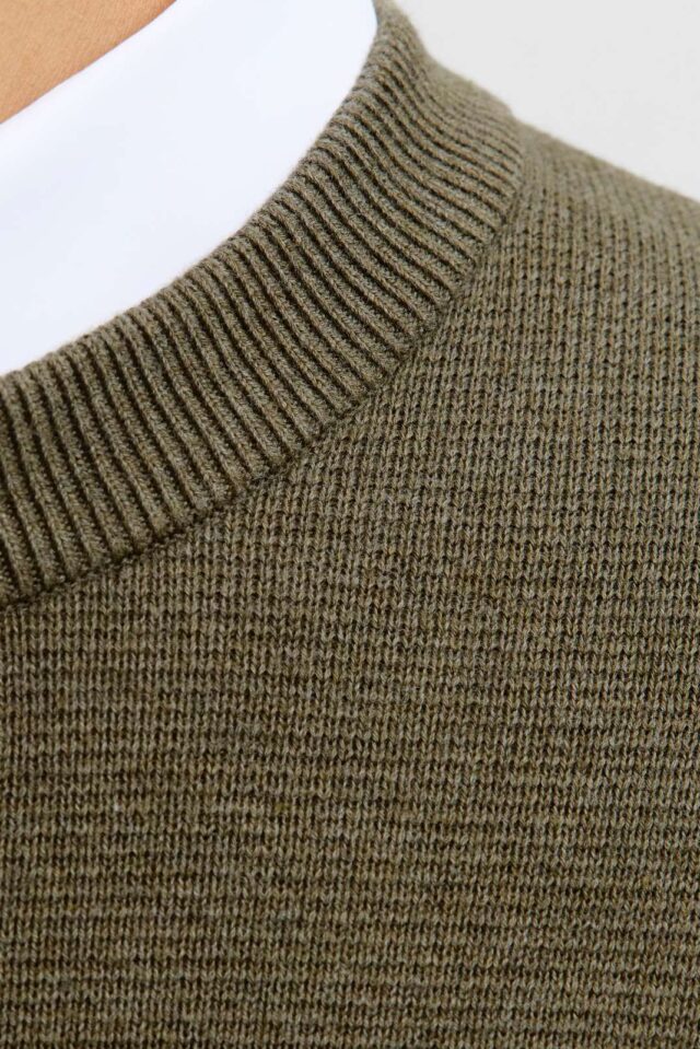 JPRBLAMILANO STITCH KNIT CREW NECK SN