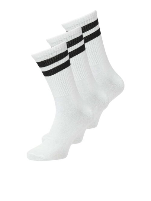 JACTRAVIS TENNIS SOCK 3 PACK NOOS White