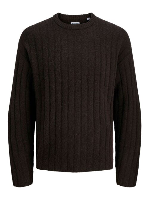 JJEBRADLEY CARTER KNIT CREW NECK LN Delicioso