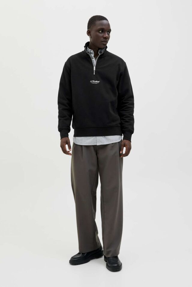 JJESOHO SWEAT QUARTER ZIP HN NOOS