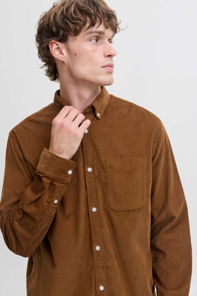 JJECLASSIC CORD SHIRT L/S SN
