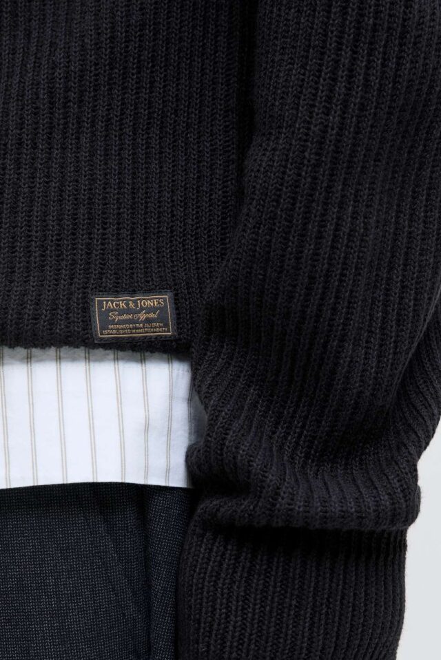 JJPANNEL KNIT CREW NECK AW25