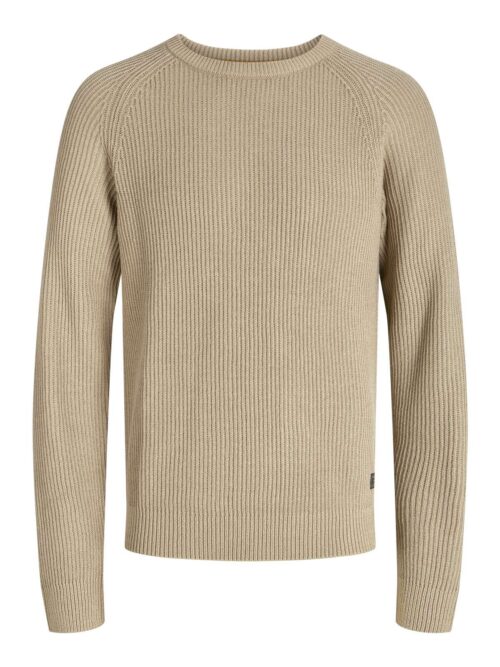 JJPANNEL KNIT CREW NECK AW25 Crockery