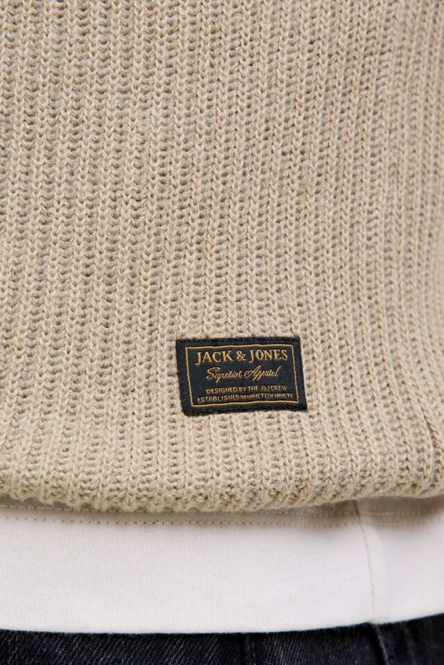 JJPANNEL KNIT CREW NECK AW25
