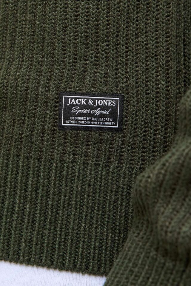 JJPANNEL KNIT CREW NECK AW25