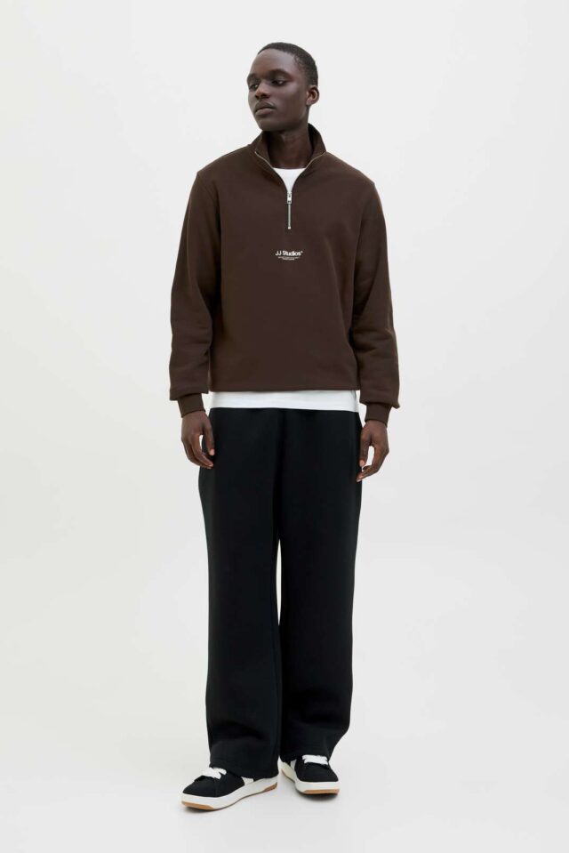 JJESOHO SWEAT QUARTER ZIP HN NOOS