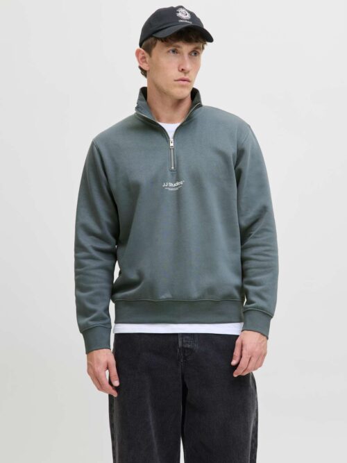 JJESOHO SWEAT QUARTER ZIP HN NOOS Stormy Weather