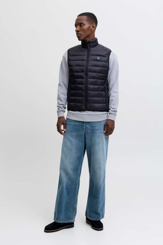 JJEBRADLEY LIGHT BODYWARMER COLLAR NOOS