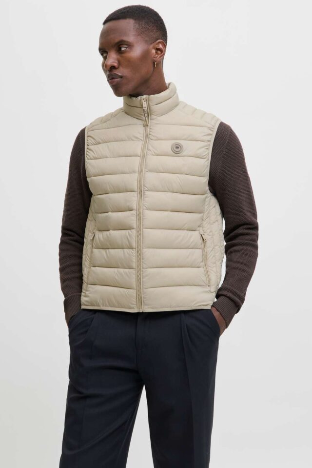 JJEBRADLEY LIGHT BODYWARMER COLLAR NOOS