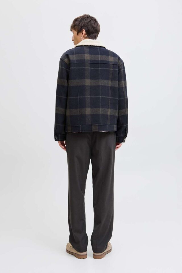 JPRBLUTEXAS WOOL BLEND TRUCKER JACKET SN