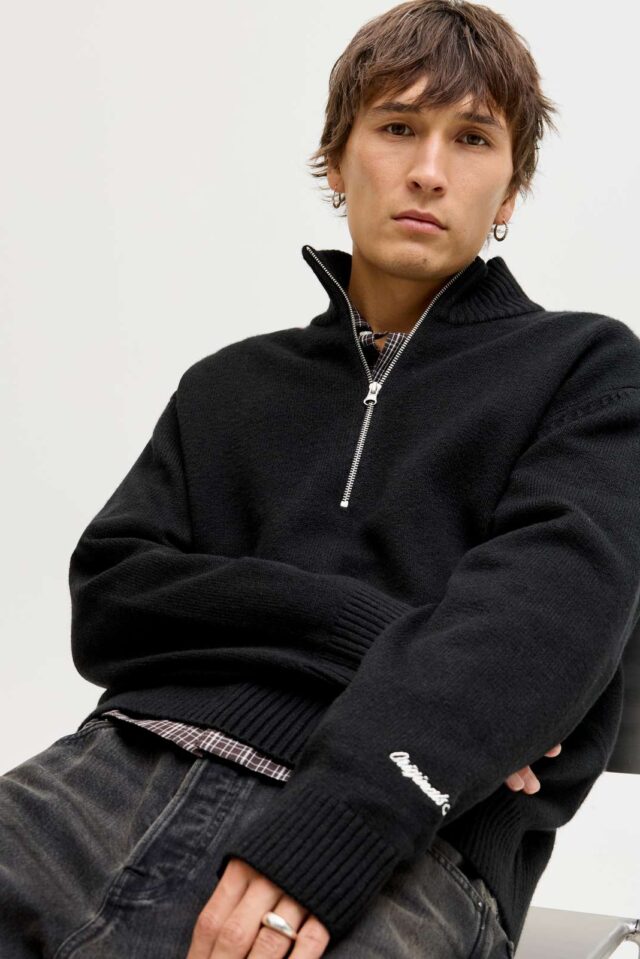 JORNORREBRO KNIT HALF ZIP SN