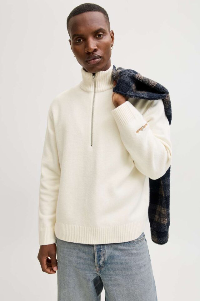 JORNORREBRO KNIT HALF ZIP SN