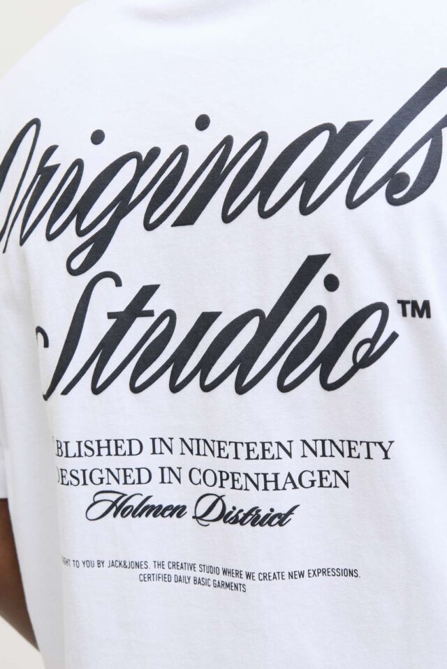 JORNORREBRO TYPO TEE SS CREW NECK NOOS