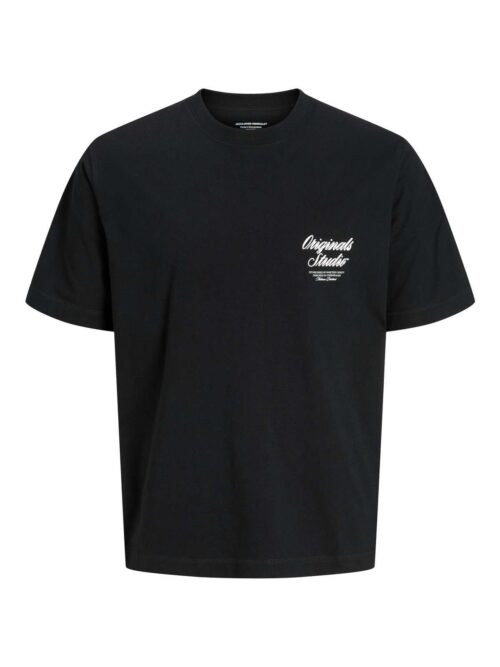 JORNORREBRO TYPO TEE SS CREW NECK NOOS Black