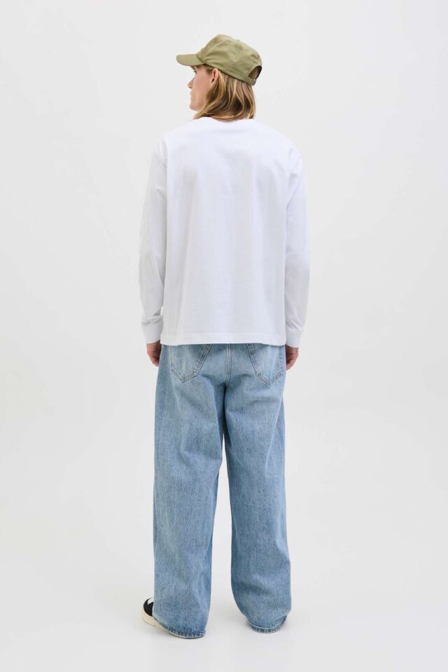 JORNORREBRO EMB TEE LS CREW NECK