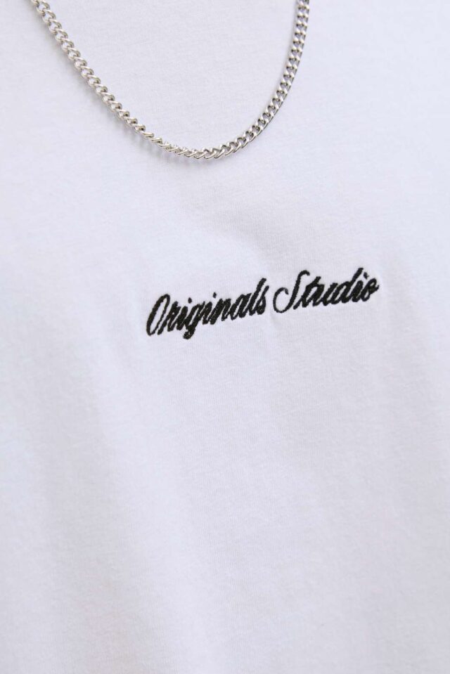 JORNORREBRO EMB TEE LS CREW NECK