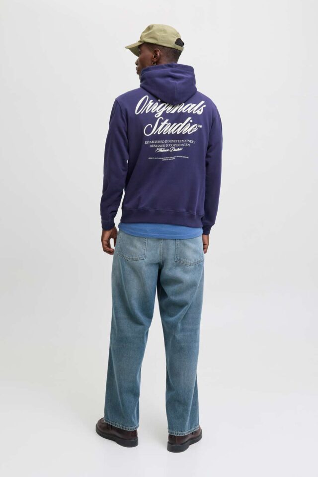 JORNORREBRO TYPO BACK SWEAT HOOD SN