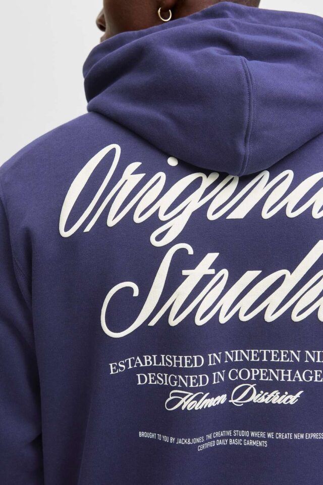 JORNORREBRO TYPO BACK SWEAT HOOD SN