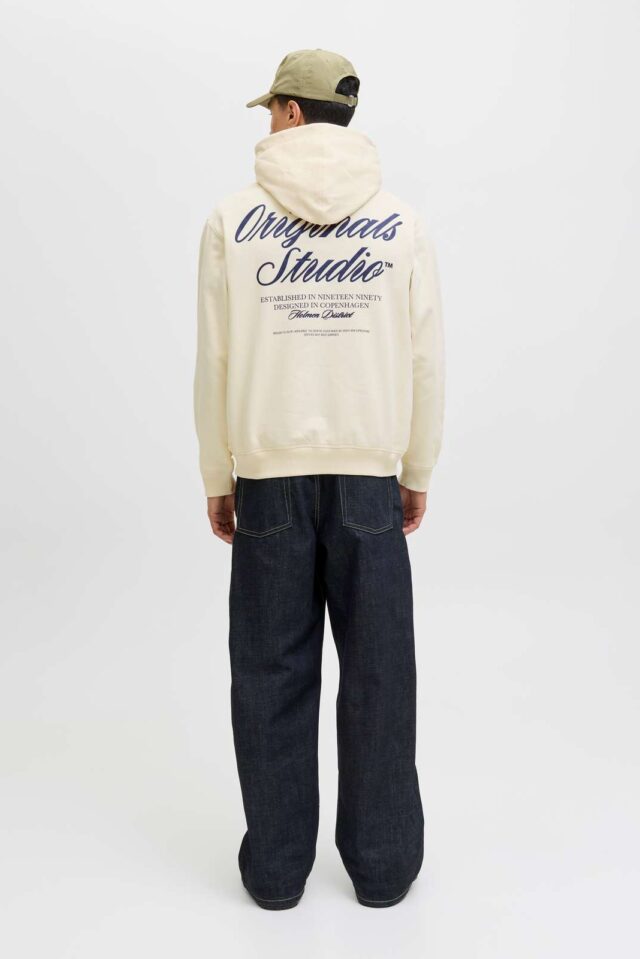 JORNORREBRO TYPO BACK SWEAT HOOD SN