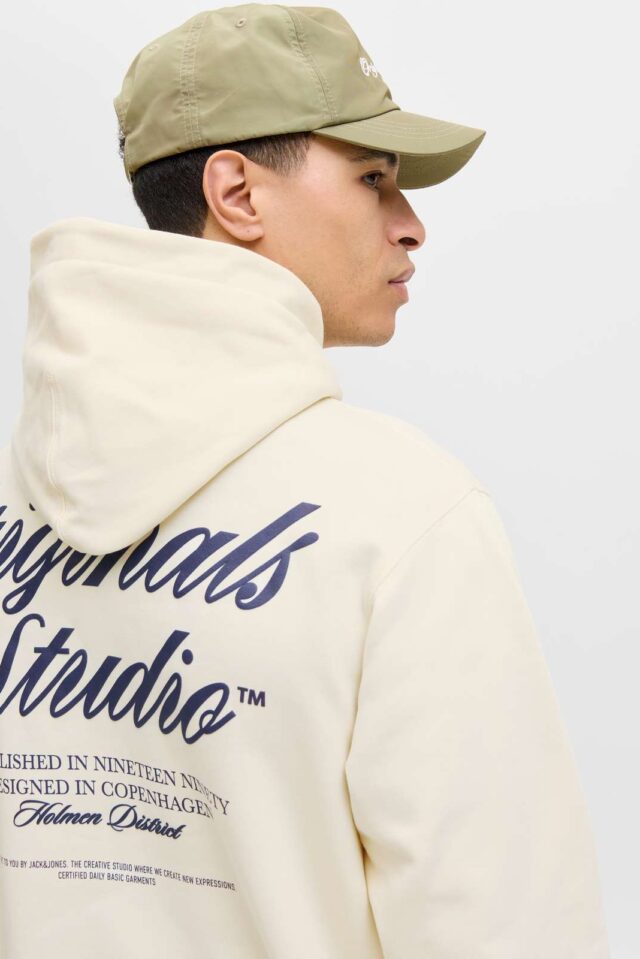 JORNORREBRO TYPO BACK SWEAT HOOD SN