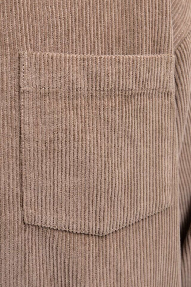 JORINWOOD OVERSIZED CORD SHIRT LS