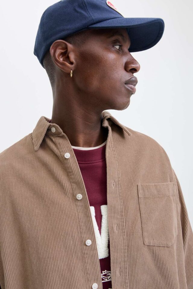 JORINWOOD OVERSIZED CORD SHIRT LS