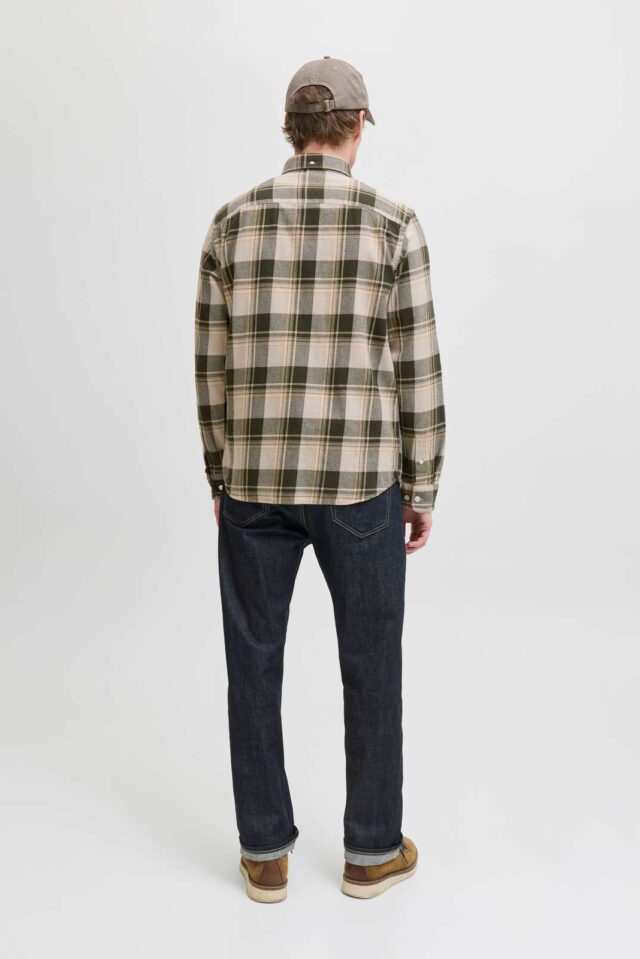 JPRBLUBROOK CHECK L/S SHIRT SN