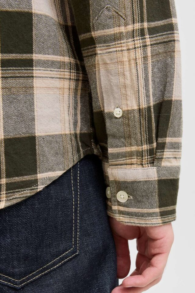 JPRBLUBROOK CHECK L/S SHIRT SN
