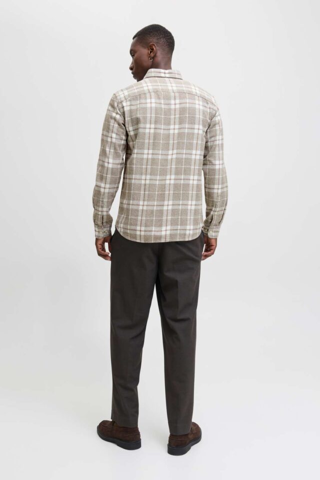 JPRBLUBROOK CHECK L/S SHIRT SN