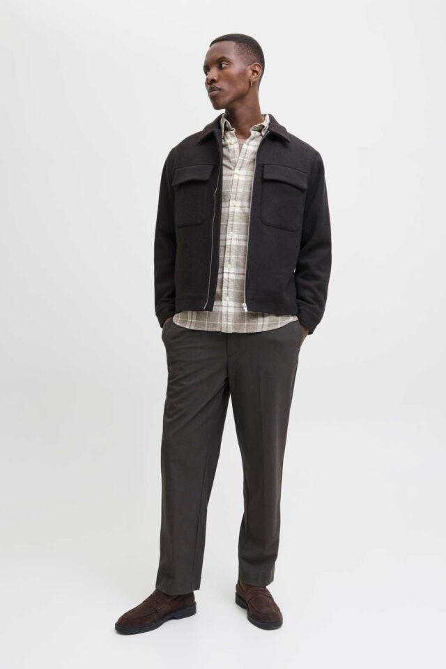 JPRBLUBROOK CHECK L/S SHIRT SN