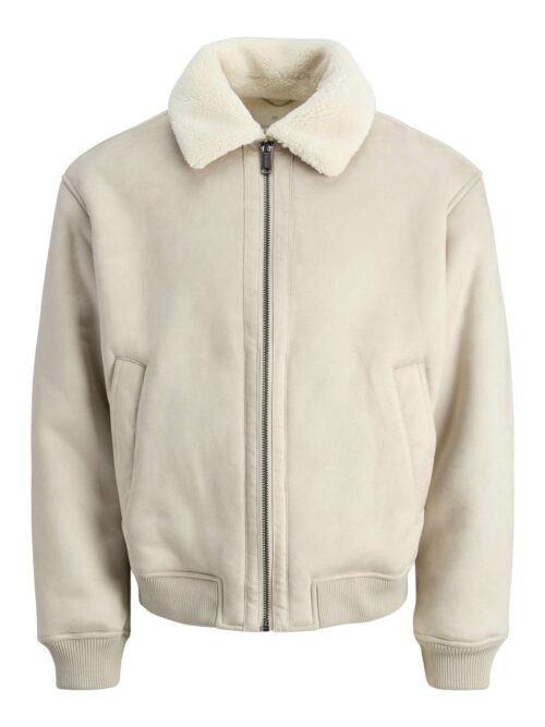 JPRCCLUKE BOMBER JACKET SN Pure Cashmere