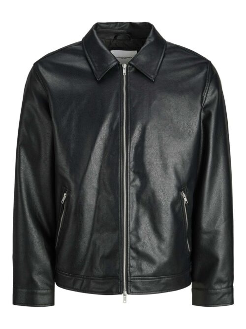 JJECASABLANCA PU JACKET NOOS Black