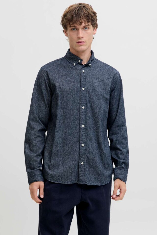 JPRBLUBARKLEY FLANNEL X-MAS L/S SHIRT CH