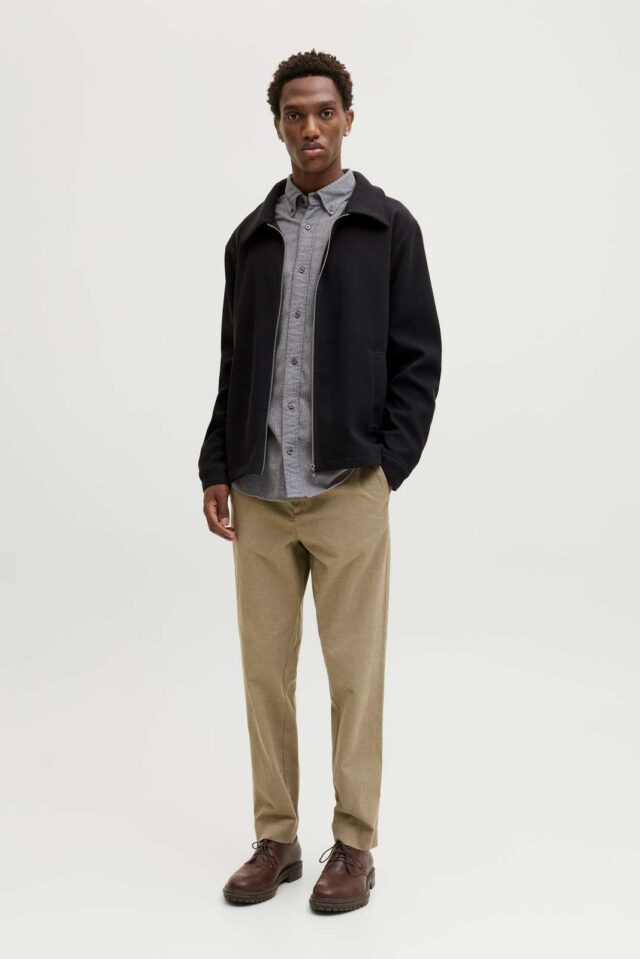 JPRBLUBARKLEY FLANNEL X-MAS L/S SHIRT CH