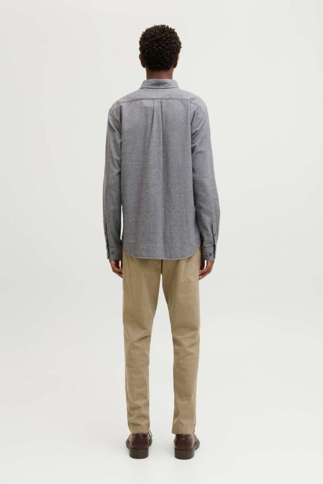 JPRBLUBARKLEY FLANNEL X-MAS L/S SHIRT CH