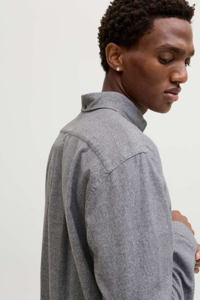 JPRBLUBARKLEY FLANNEL X-MAS L/S SHIRT CH