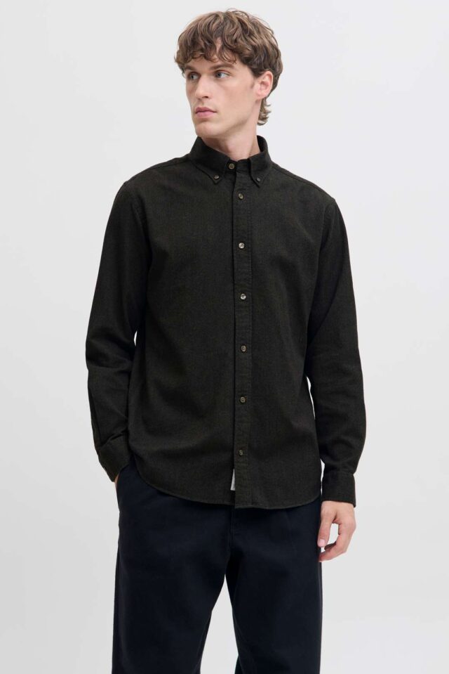 JPRBLUBARKLEY FLANNEL X-MAS L/S SHIRT CH